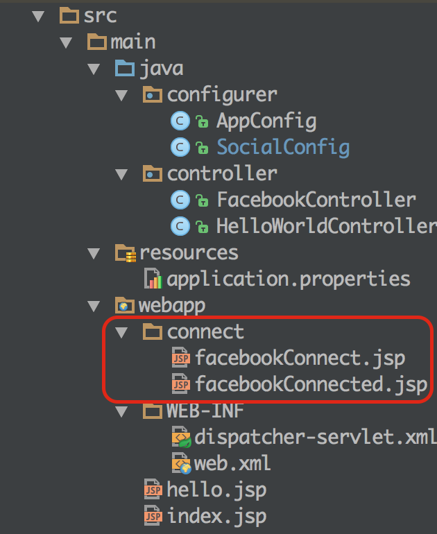 Spring Social 使用Spring Social 連結Facebook API