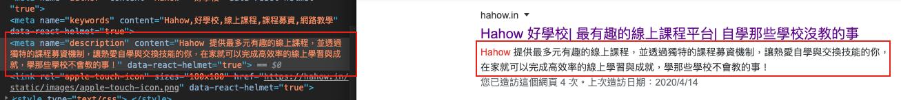 以 Hahow 網站為例