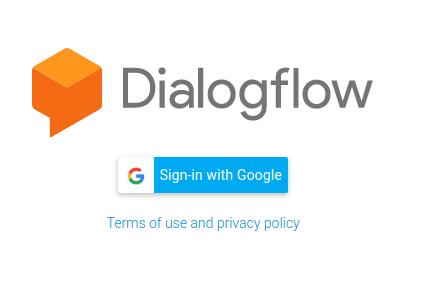 登入dialogglow