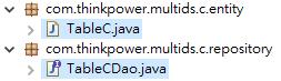 table_c的entity及repository