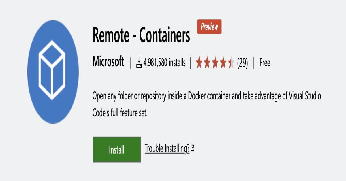 visual-studio-code-remote-container